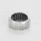 Bague 56 Chaumet - Fidélité - Bague semi - souple en or gris et diamants 58 Facettes B250657