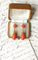 Boucles d'oreilles Boucles d’oreilles pendantes goutte en or jaune 18 ct et corail 58 Facettes