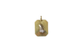 Pendentif Verseau - Pendentif médaille astrologique en or jaune et diamants 58 Facettes