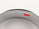 Bague 50 Chaumet Grains de Caviar - Bague en or blanc 18K et saphirs mauves 58 Facettes 273840