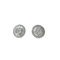 Boucles d'oreilles Art déco - Puces d’oreilles en or blanc et diamants 58 Facettes