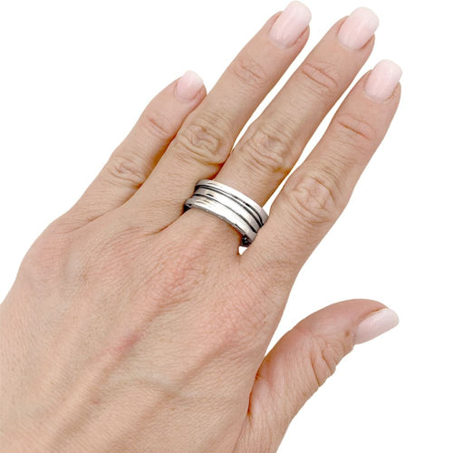 Bague 60 Bague Bulgari, « B.Zéro 1 », or blanc. 58 Facettes 35487