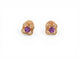 Boucles d'oreilles Mauboussin Chance of Love - Boucles d’oreilles en or rose 18k, améthyste et diamants 58 Facettes 274068