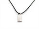 Collier Christian Dior - Collier pendentif gourmette en or blanc 18k 58 Facettes 273956