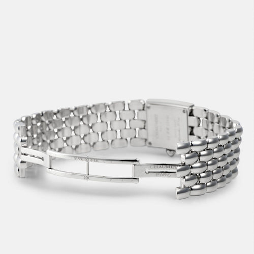 Montre Chaumet Khesis - Montre en acier et diamants 58 Facettes 261
