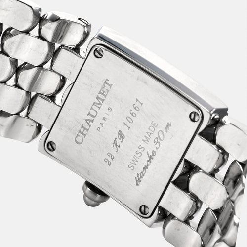Montre Chaumet Khesis - Montre en acier et diamants 58 Facettes 261