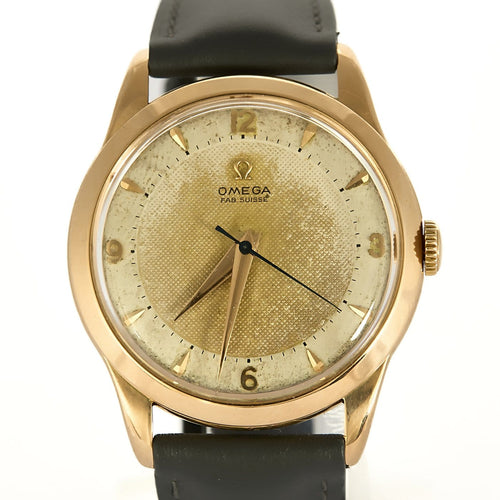 Montre Omega - Montre Jumbo en or rose 18K, cadran deux tons 58 Facettes A1094