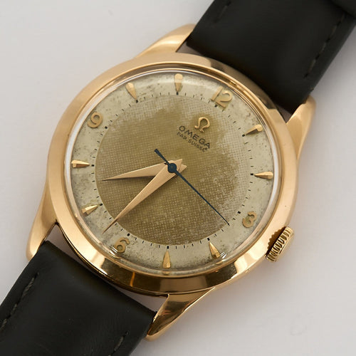Montre Omega - Montre Jumbo en or rose 18K, cadran deux tons 58 Facettes A1094