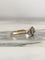 Bague 59 Bague Art déco en or jaune 18K et platine avec diamants 58 Facettes 247