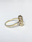 Bague 57 Bague toi et moi Art déco en or jaune 18K, platine, diamants et perle 58 Facettes 248