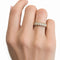 Bague 55.5 Bague en or jaune 18 carats et diamants taille marquise 58 Facettes 35958