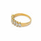 Bague 55.5 Bague en or jaune 18 carats et diamants taille marquise 58 Facettes 35958