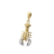 Pendentif Pendentif homard en or jaune et or blanc 18 carats 58 Facettes 35409