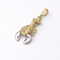 Pendentif Pendentif homard en or jaune et or blanc 18 carats 58 Facettes 35409