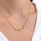 Collier Collier ondulé en or jaune et diamants 58 Facettes 35306