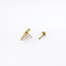 Boucles d'oreilles Maria Tash Trinity Hilt Dagger - Boucle d’oreille en or jaune 18 carats et diamants 58 Facettes 35347