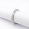 Bague 58 Alliance tour complet - Bague en or blanc 18 carats et diamants 58 Facettes 35272
