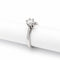 Bague 51 Bague solitaire en or blanc et diamant 58 Facettes 35216