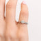 Bague 51 Bague solitaire en or blanc et diamant 58 Facettes 35216