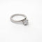 Bague 51 Bague solitaire en or blanc et diamant 58 Facettes 35216