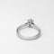 Bague 51 Bague solitaire en or blanc et diamant 58 Facettes 35216