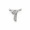 Bague 51 Bague solitaire contemporaine en or blanc et diamants 58 Facettes 35218