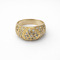 Bague 55 Bague dôme en or jaune 18 carats et diamants 58 Facettes 35214