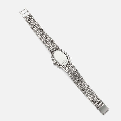 Montre Chopard - Montre vintage en or blanc 18k et diamants 58 Facettes 208