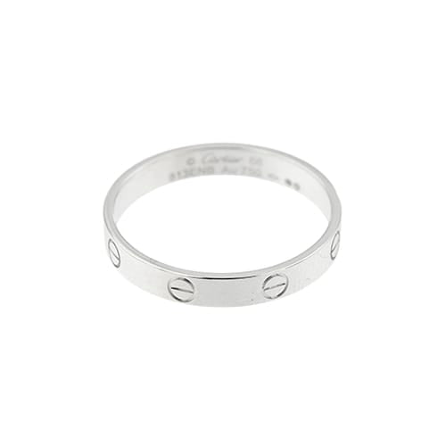 Bague Cartier Love - Bague alliance en or blanc 18 ct 58 Facettes 38945