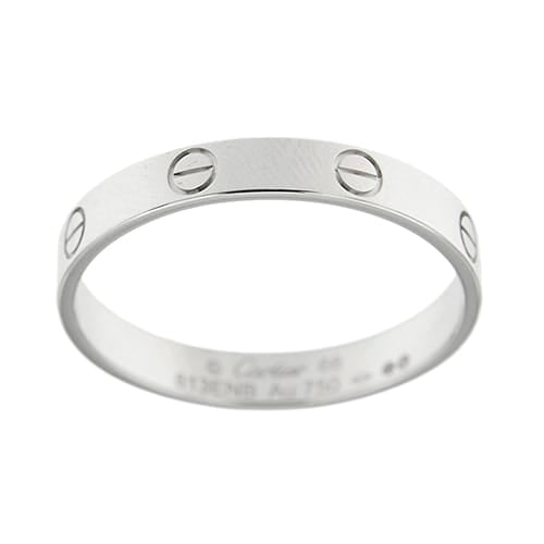 Bague Cartier Love - Bague alliance en or blanc 18 ct 58 Facettes 38945