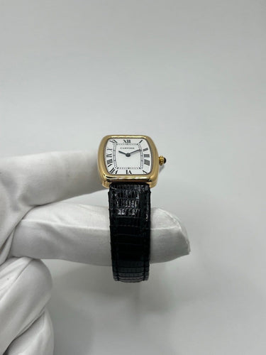 Montre Cartier Fabergé - Montre Grand Modèle en or jaune 18K 58 Facettes 1552