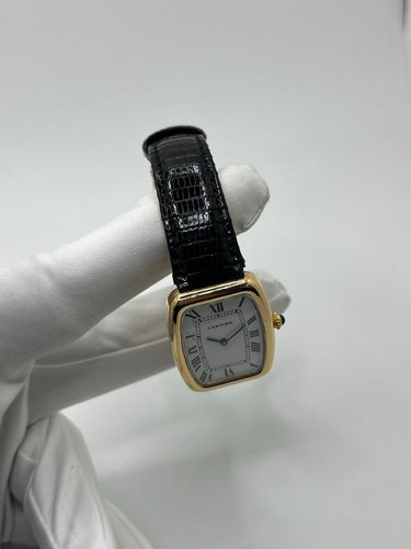 Montre Cartier Fabergé - Montre Grand Modèle en or jaune 18K 58 Facettes 1552