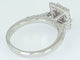 Bague Bague entourage en or blanc 14 ct avec diamants 1,08 ct 58 Facettes WA15