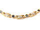 Bracelet Bracelet en or jaune 18K serti de diamants et saphirs 58 Facettes RIV-2129.2