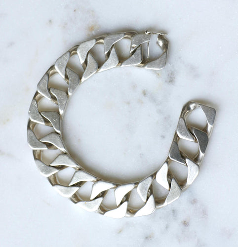 Bracelet Bracelet gourmette articulé en argent 800 58 Facettes