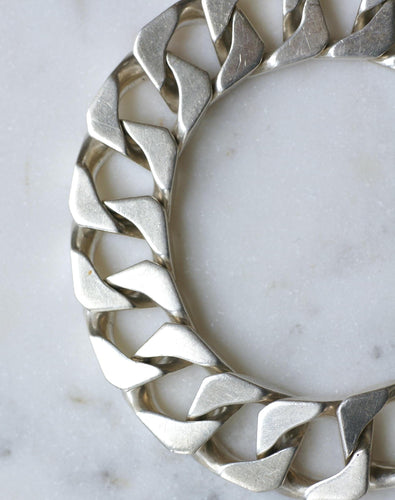 Bracelet Bracelet gourmette articulé en argent 800 58 Facettes