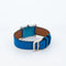 Montre Hermès Heure H - Montre SM en acier, cadran bleu arabe 58 Facettes 1