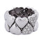 Bague 53 Bague vintage en or blanc 18 ct avec diamants 58 Facettes AN432 (00519)