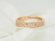 Bague 52 Cartier Love - Bague PM en or rose 18k et diamants 0,31 ct 58 Facettes 33709