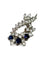 Pendentif Pendentif en or blanc 18K avec saphirs et diamants 58 Facettes 1779
