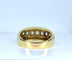 Bague 56 Bague jonc - Ligne de diamants taille ancienne en or 18 carats 58 Facettes AB698