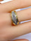 Bague 56 Bague jonc - Ligne de diamants taille ancienne en or 18 carats 58 Facettes AB698