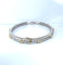 Bracelet Bracelet jonc ouvrant - Bracelet en or blanc 18 carats et diamants 58 Facettes AB703
