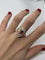 Bague 55 Bague ancienne en or jaune 18K avec rubis et diamants 58 Facettes 1773
