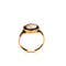 Bague 53 Bague cible ancienne - Bague en or, platine, diamants et rubis 58 Facettes LMB-343