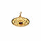 Pendentif Médaille d’amour - Pendentif en or jaune 18K et rubis synthétique 58 Facettes LMB-355