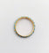 Bague 55.5 Bague jonc vintage en or jaune 18k à émail bleu ciel 58 Facettes A06937
