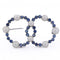 Broche Spilla vintage - Broche en or blanc 18 kt perles et saphirs 58 Facettes SP12 '(5839)