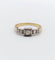 Bague 56 Bague Art déco en or 18k et platine avec diamants 58 Facettes A06946