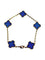 Bracelet Van Cleef & Arpels Alhambra - Bracelet en or jaune 18K et agates 58 Facettes 1758